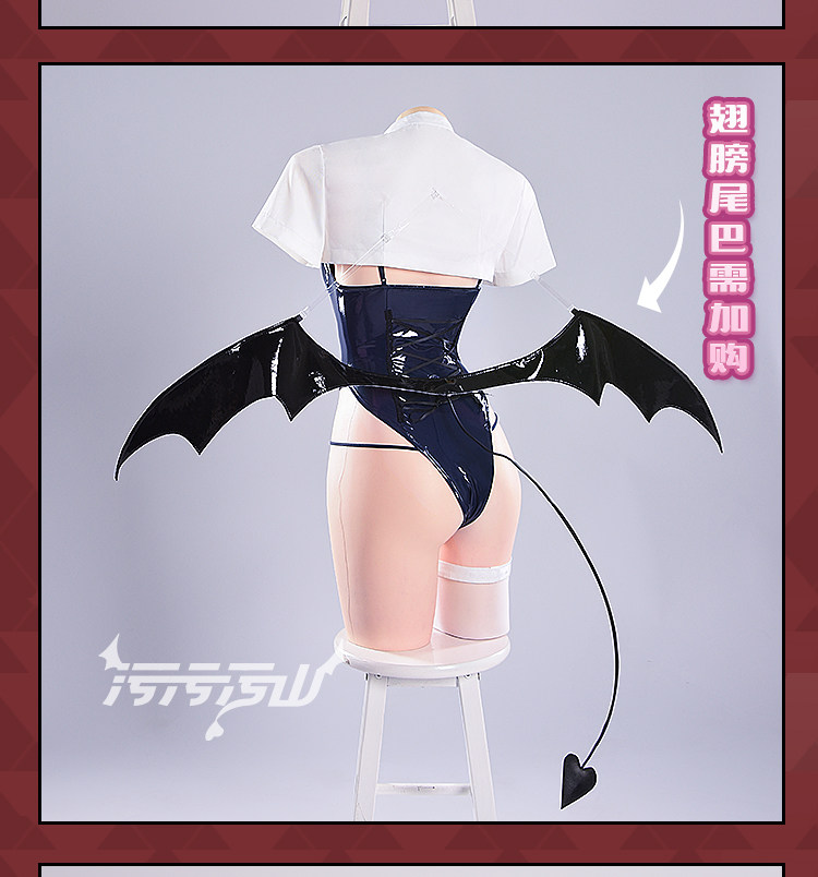 Original Fan Design Kanako Succubus Nurse Cosplay Costume