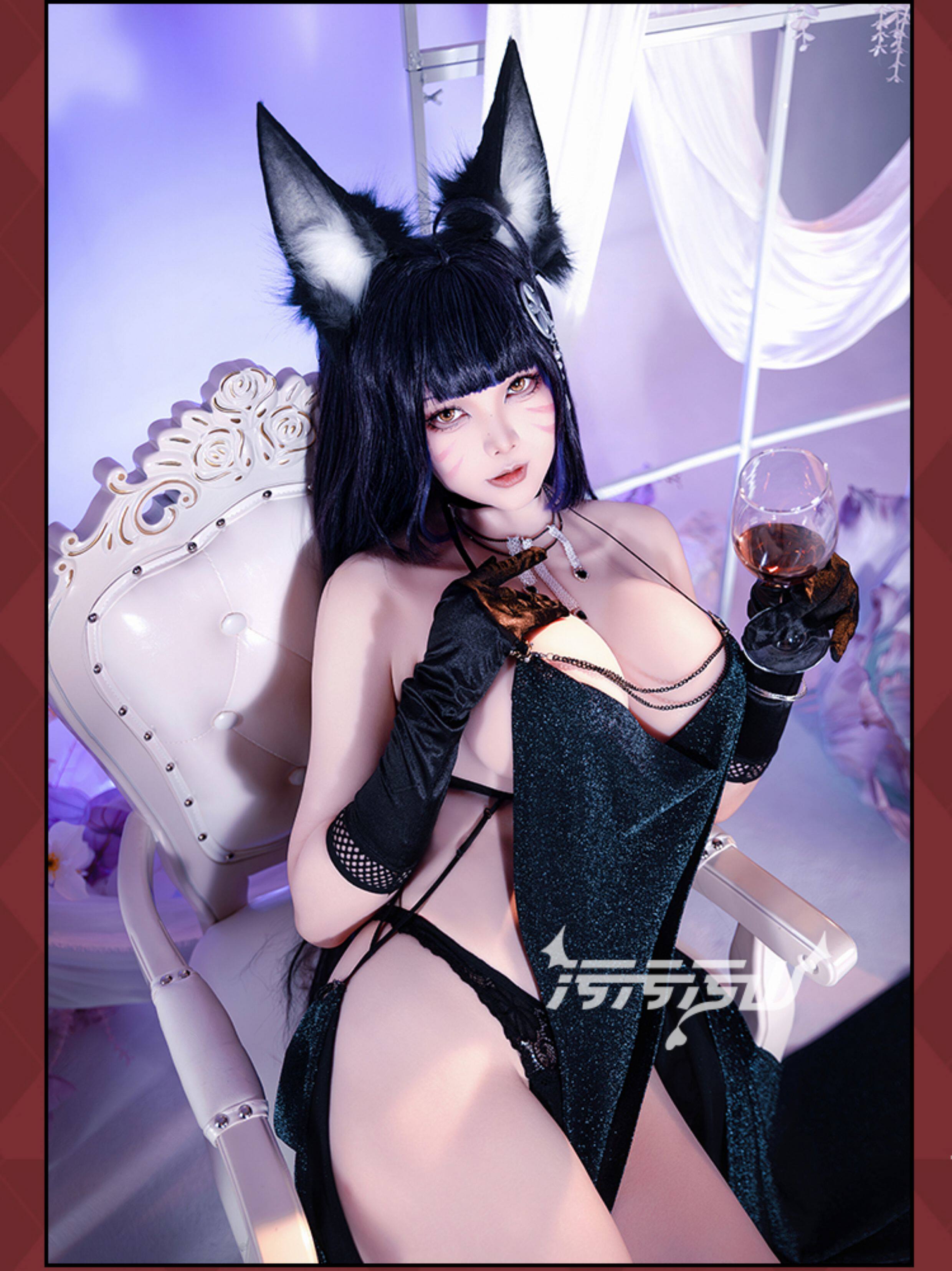 Azur Lane: Musashi | Black Starlight Dress Cosplay Costume 31 Azur Lane Musashi Starlight Dress Cosplay Costume