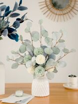 Flowers on the coffee table dried bouquets living room European-style decorative ornaments simple simulation on both sides of the TV cabinet