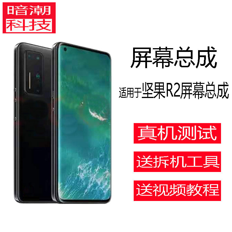 Applicable to hammer nut R2 mobile phone screen assembly DT2002C display curved surface integrated LCD display