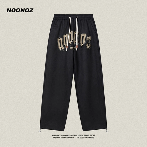 Ретро штаны для отдыха, в американском стиле, оверсайз, свободный крой, по фигуре