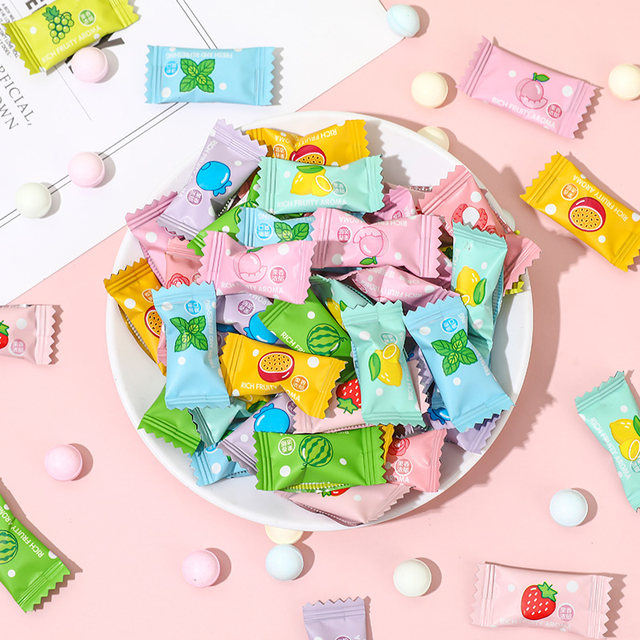 Sugar-Free Mint Candies for Fresh Breath, Refreshing Mint Fruit Flavor, Vitamin C, Commercial Popular Candy, Portable Wholesale