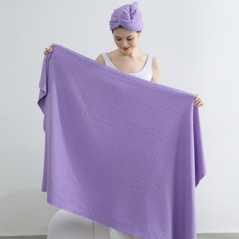 Upgraded Akinoame Black Technology Waffle Hair Drying Cap, Super Absorbent and Quick-Drying Large Bath Towel Upgraded Akinoame Black Technology Waffle Hair Drying Cap, Super Absorbent and Quick-Drying Large Bath Towel