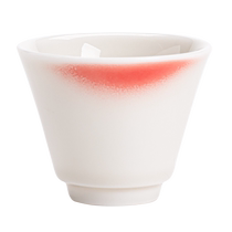 Tao Si tea tasting cup pink beauty ceramic tea cup home office kung fu tea set master cup