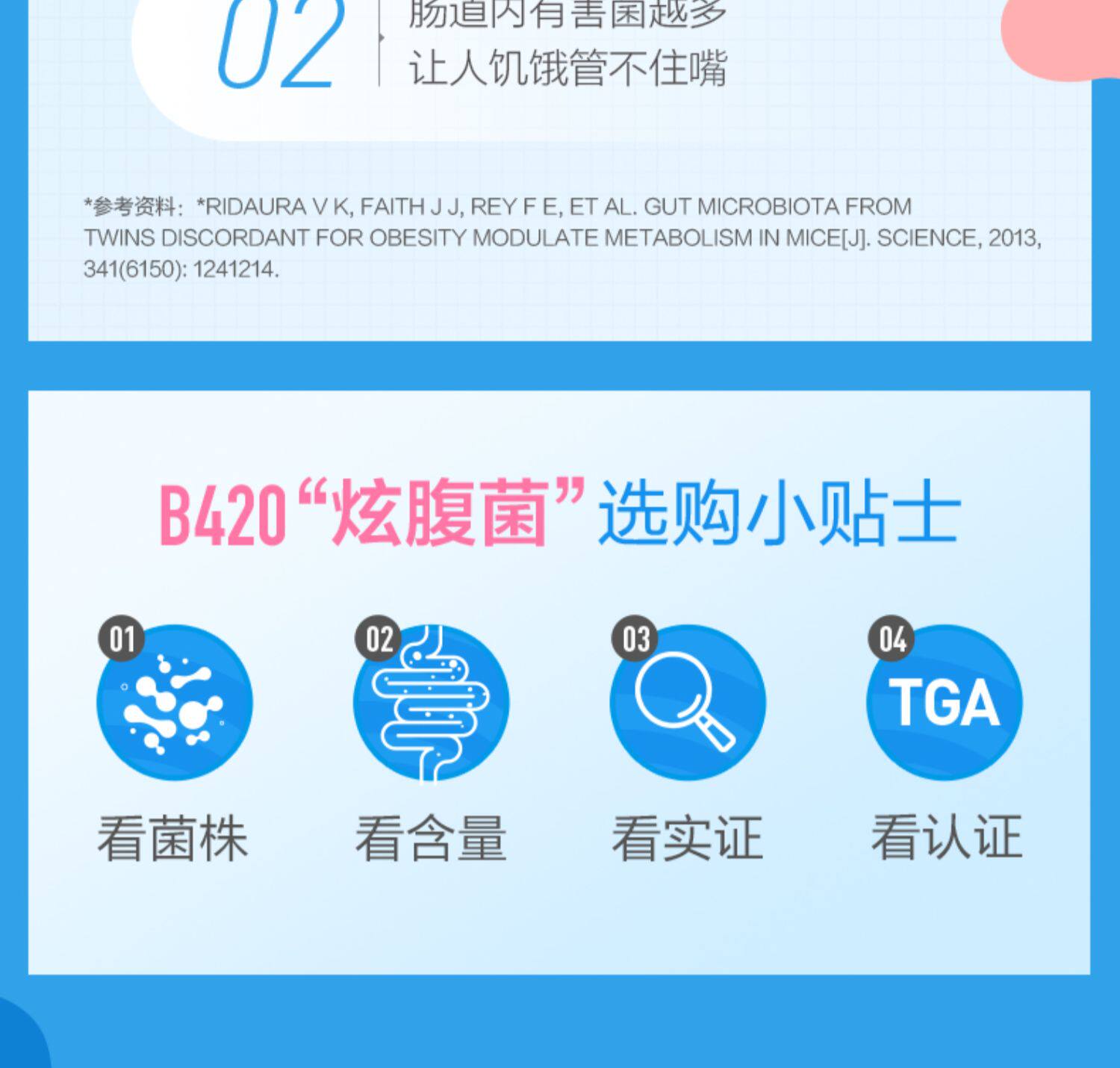 澳洲进口 LifeSpace B420 plus 成人益生菌胶囊 60粒 图5
