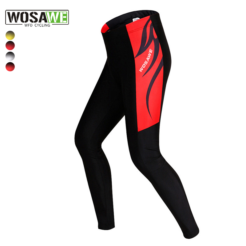 WOSAWE MOUNTAIN BIKE Breathable Speed Dry Long Pants Thickened Silicone Cushion Road Car Male Elastic Bike Pants-Taobao