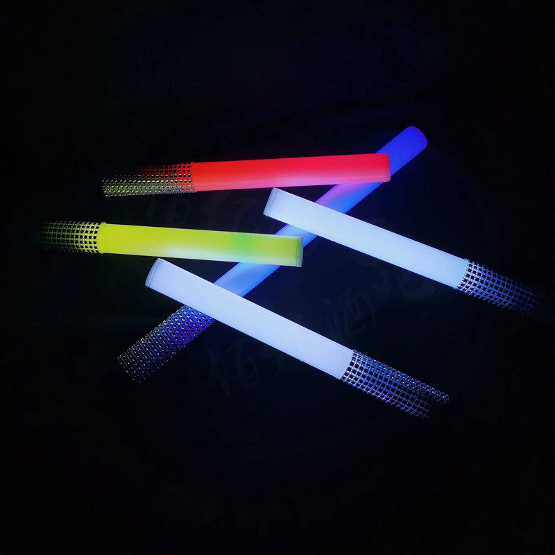 Luminous Stick Bar Led Charging Point Dancing Stick Gogo Point Skipping Stick Fluorescent Stick Luminous Stick Dancing Bench Performance Stick-Taobao