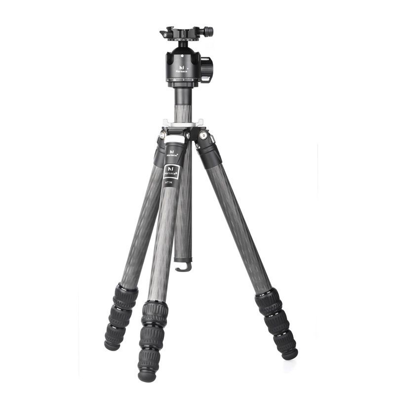 Marsace Mt34 Xb-3R Professional Carbon Fiber Tripod Head Set Mt-3543 Upgraded Version