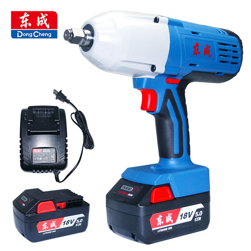 Dongcheng electric wrench DCPB20F large torque lithium battery rechargeable impact wrench power tool DCPB20F
