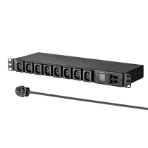MG breakthrough cabinet dedicated PDU power socket 8-bit smart PDU remote monitoring control socket switch metering power current voltage 1U rack-mounted 07TG130901 07TG