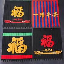 Wear-resistant general-purpose spike crane front gear sweep spike colored mud rubber floating spike pedal strip tire wadding colored truck tires