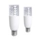 Led Full-Spectrum Crystal Cylindrical Crystal Lamp for Home Use, Energy-Saving and Eye-Protecting E27 Super Bright Bulb, Energy-Saving E27 Screw Base Lamp