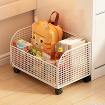Removable schoolbag storage rack under the desk book storage box for snacks toys artifacts classroom storage bookshelf