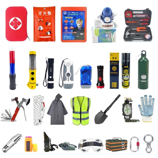 应急救援包家庭物资储备包全套人防战备家用地震逃生防灾生存包
