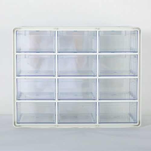 Южнокорейский органайзер для канцелярских товаров SYSMAX серии SYSTEM, многофункциональный ящик для хранения с 12 сетками, органайзер для инструментов, ящик для хранения косметических инструментов, ящик для хранения, ящик для хранения домашнего рабочего стола, офиса