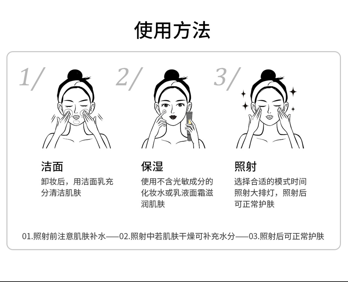 nodoor四代三折叠大排灯7DPLUS美白祛痘光能仓 nodoor四代三折叠大排灯7DPLUS美白祛痘光能仓