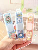 Cute Cartoon Girl Net Red correction with female student with portable coating change belt correction with point glue double-sided adhesive tape