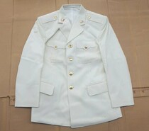 Old stock 87 white summer coat old Vanley button suit jacket nostalgia collection performing clothes