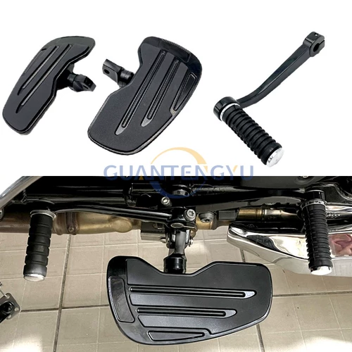 Подходит для создателей Dream -создателей BMW BMW R18, чтобы изменить переднюю педали, висящую стержень, чтобы увеличить и расширить переднюю ногу