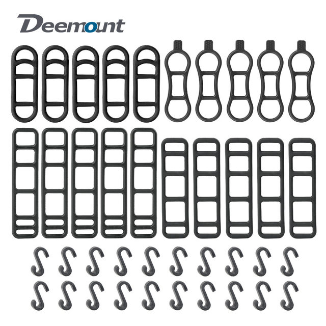 Silicone Strap Rubber Ring Cycling Tail Light Seat Post Type S Buckle Fixed Rubber Band Binding Strap Bicycle Front Light Accessories