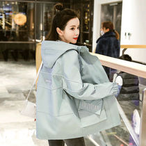 2021 Spring and autumn Korean version loose with new casual short style wind clothes female small sub slim deposit 100 lap embroidery jacket