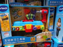 Sam VTech Interactive Learning Toolbox Baby Sound and Light Toy Play House Simulation Tool Gift