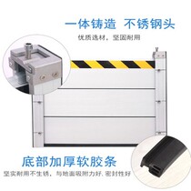 Flood prevention and breakwater aluminum alloy underground garage mall shop waterproof plate stainless steel flood control water flood control board