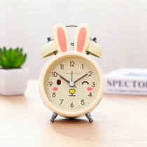 Cartoon cute children special alarm clock students use 2021 new desk clock to get up the god instrumental bedside bell muted