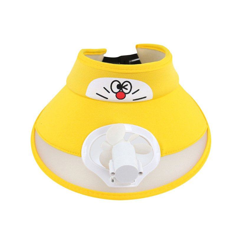 Charger Child modulation Thickened Protective Work Wearing children's adults Lieven cap Children fan cap thinner