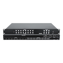 4K ultra high clear video matrix 4 8 in 8 out of no black screen timeless splicing screen Eight-in-eight out seamless switcher
