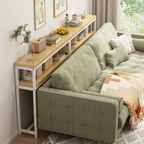 Sofa rear storage rack sandwich cabinet against the wall ultra-narrow storage cabinet bedroom bedside bedside bedside wall long cabinet