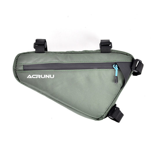 ACRUNU Fahrrad-Dreieckstasche, Mountainbike, Rennrad, regendicht, Vorderträgertasche, Fahrrad, Outdoor, Reiten, Aufbewahrungstasche, Ausrüstung