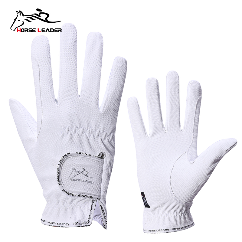HORSELEADER 春と秋の季節 子供用乗馬用品 耐摩耗性 通気性 乗馬用手袋 女性用 乗馬用品 男性用