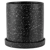 Белый керамический цветочный горшок, корсет на тазовое кольцо, простой и элегантный дизайн