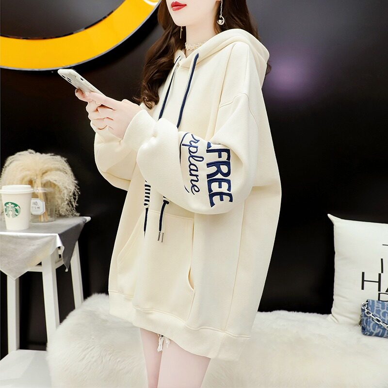 2022 new gestational woman clothing winter clothing plus suede thickened thick cotton T woman loose large size for a long version of jacket jacket in spring and autumn
