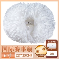 Белый, 6 дюймовый, 27см, 35см