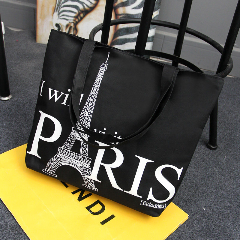 Original Art Waterproof Oxford Spun Cloth Bag Woman Single Shoulder Bag Casual Mommy Bag Lady Handbag Student Cram Bag