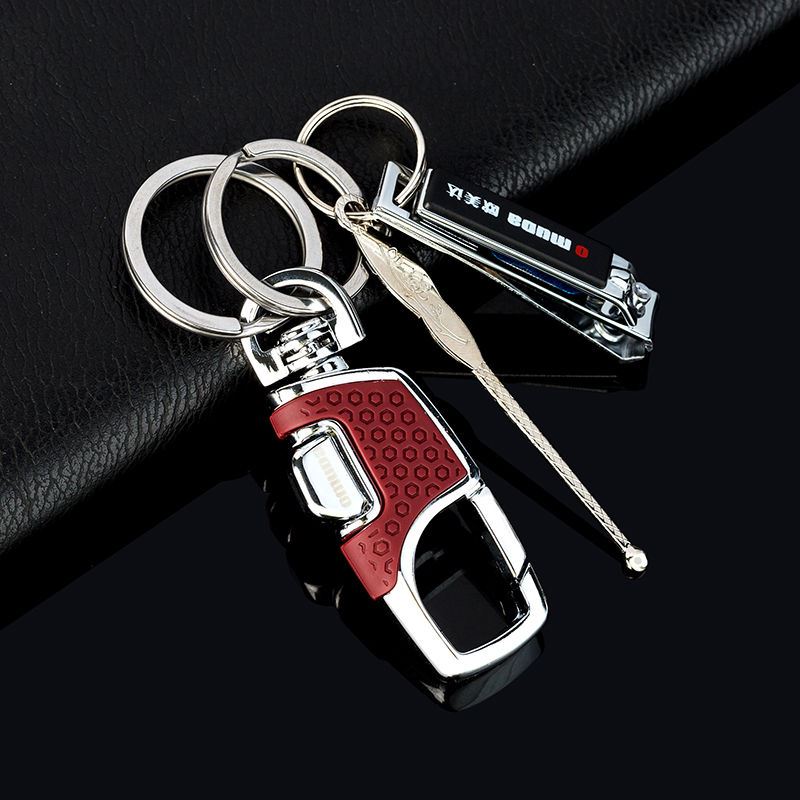 Omeida Keychain Simple Joker Key Chain Men's and Women's Key Ring High-end Business Car Key Ring
