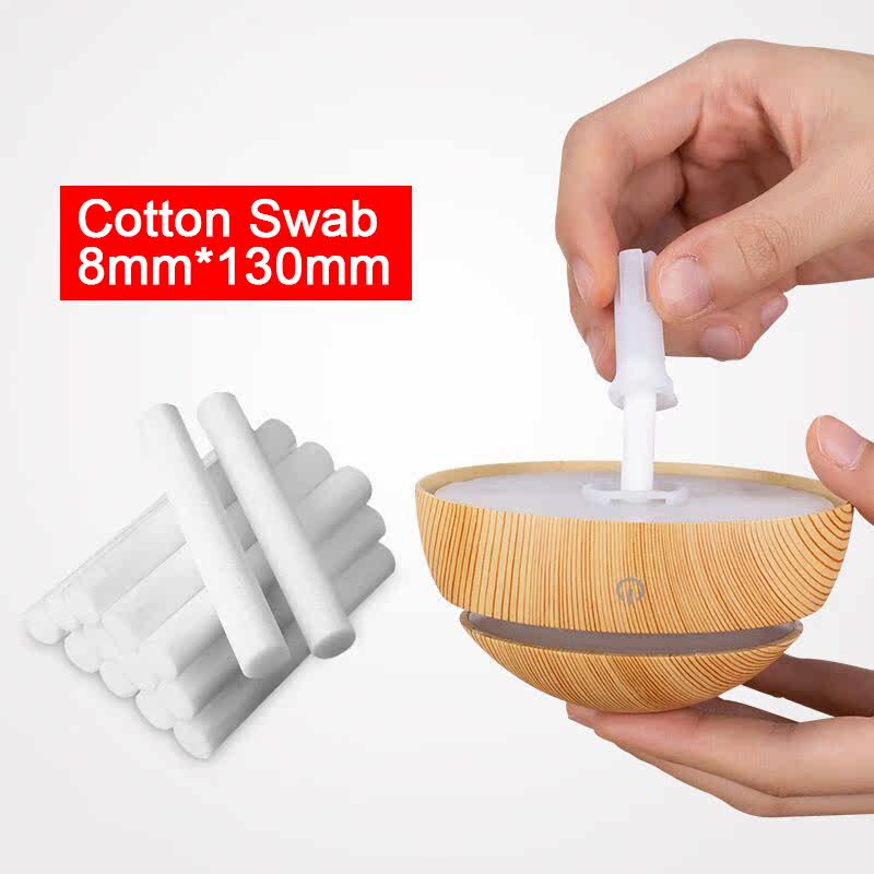 8mm*130mm Humidifiers Filters Cotton Swab USB Aroma Essentia
