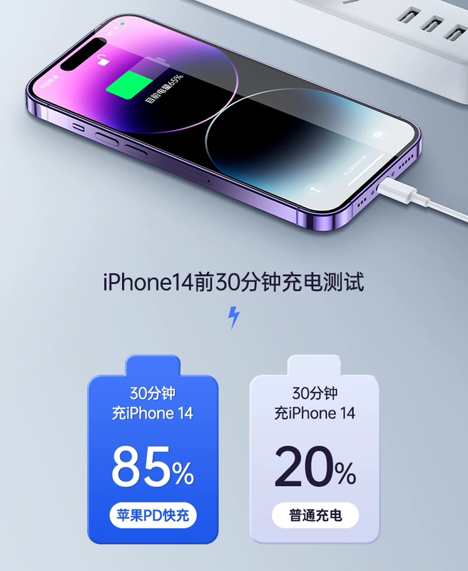 pin iphone 6 Bộ sạc Apple 14 Bộ sạc nhanh iPhone14ProMax PD35W Huaqiangbei Bộ phụ kiện năm mảnh Apple hộp quà tặng phù hợp cho Apple 13 pm/12/four-piece 4/5 hút từ tính ốp lưng xs