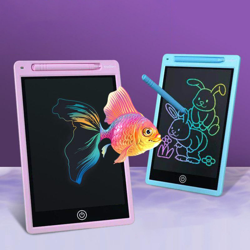 Children's erasable LCD writing board smart small blackboard home tablet electronic handwriting board painting toy material package