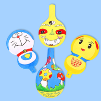 Halloween diy blank graffiti white embryo horse spoon gourd pulp mask childrens puzzle area early education Peking opera mask