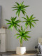 Artificial Brazilian Ironwood Large Potted Plant for Living Room, Faux Tree for Landscaping, Large Indoor High-End Decorative Ornament