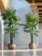 Giant Artificial Areca Palm Tree, Simulated Tree, Living Room Floor-Standing Flower Ornament, Indoor High-End Bionic Green Plant Decoration and Landscaping