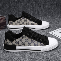 Hon Chalker Sails Shoes 2022 Summer New Breathable Plate Shoes Old Beijing Cloth Shoes European Station Casual Shoes Mens Shoes