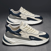 Men Shoes 2022 New Soft Underfloor Shoes Light Old Daddy Sports Casual Shoes Summer Breathable Trendy Aggan Running Shoes