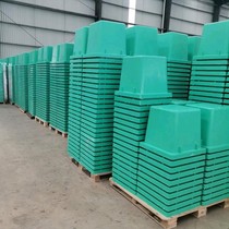 Composite manhole cover weak electric well integrated threading well communication strong electric finished hand hole well burglar-proof waterproof round well cover