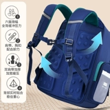 2025 Новая школьная сумка для мальчиков, учащихся начальных классов, первого, второго, третьего и шестого класса, мальчиков, девочек, легких детей, защиты позвоночника и сокращения бремени