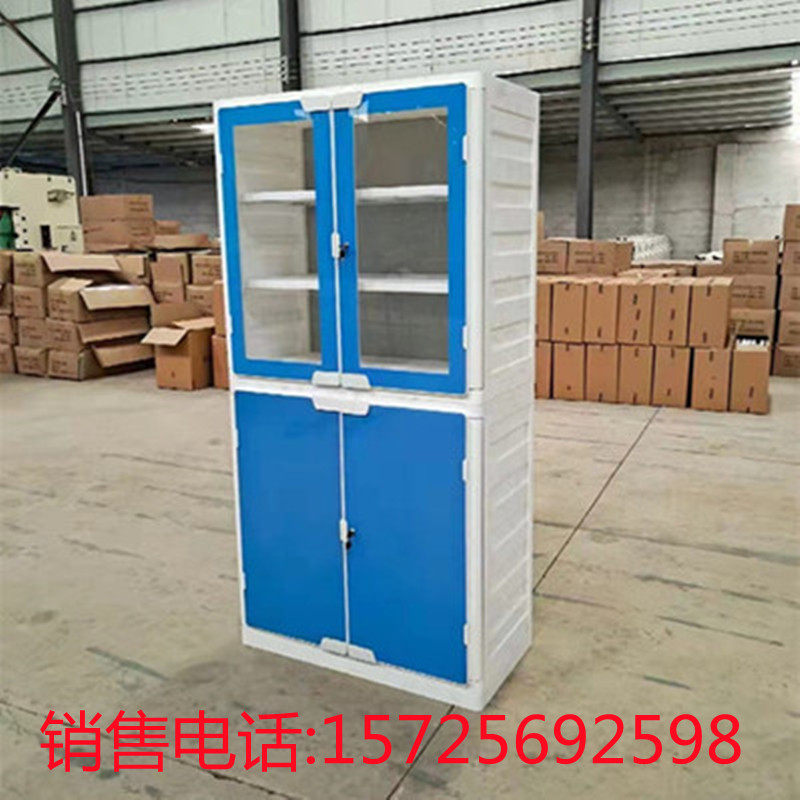School aluminum wood medicine reagent cabinet instrument cabinet utensil cabinet file iron laboratory all wood medicine cabinet test bench