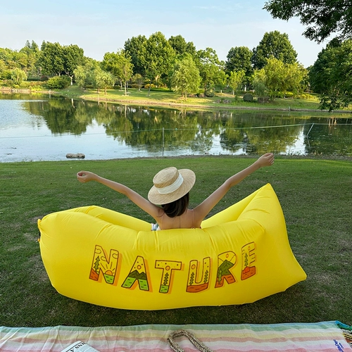 Дорожный надувной диван, музыкальное надувное портативное снаряжение для взрослых